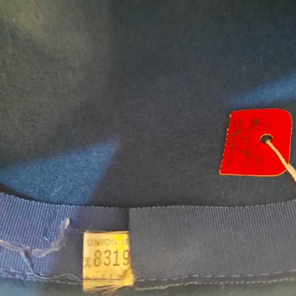 RARE VTG union merri-soie Merrimac felt hat - Picture 3 of 6